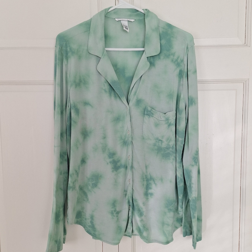 Victoria's Secret tie dye pajama top